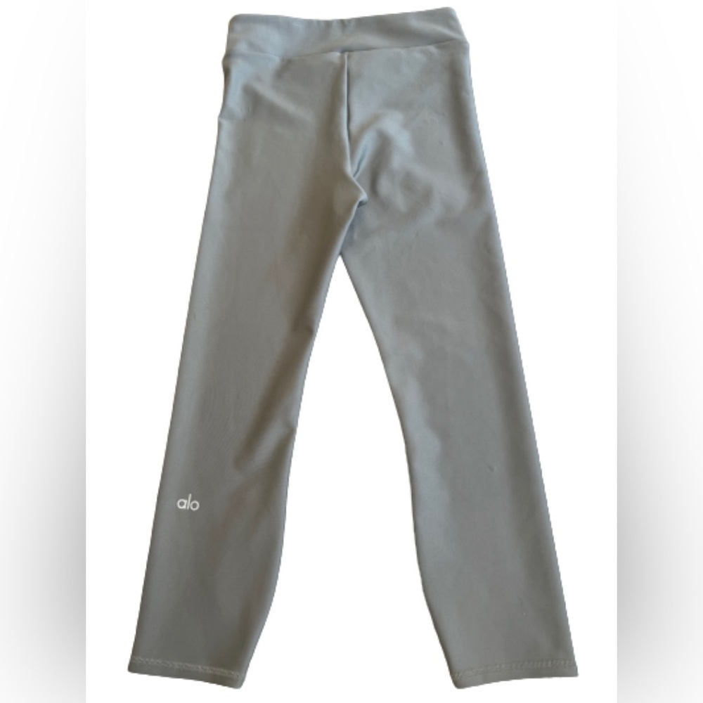 Alo yoga grey airlift high waist ankle length 21 inseam leggings size xs